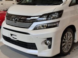 2012 TOYOTA VELLFIRE 2.4Z Golden Eyes Edition full